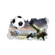 Sticker decorativ cu Fotbal, 85 cm, 1126STK Sticker decorativ cu Fotbal, 85 cm, 1126STK