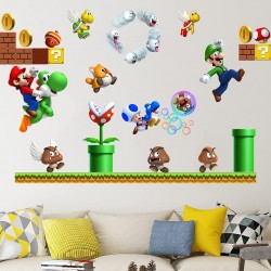 Sticker decorativ cu Mario, 110 cm, 1112STK