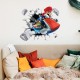 Sticker decorativ cu Mario, 50 cm, 1109STK