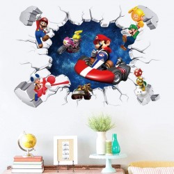 Sticker decorativ cu Mario, 60 cm, 1106STK