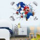 Sticker decorativ cu Mario si Sonic, 60 cm, 1100STK Sticker decorativ cu Mario si Sonic, 60 cm, 1100STK