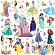 Sticker decorativ cu Printese, 70 cm, 1114STK