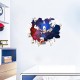 Sticker decorativ cu Sonic, 60 cm, 1115STK