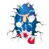 Sticker decorativ cu Sonic, 80 cm, 1119STK