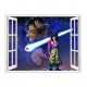 Sticker decorativ, fereastra 3D,  Dragon Ball, 85 cm, 1025STK