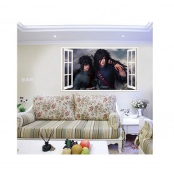 Sticker decorativ, fereastra 3D,  Naruto, 85 cm, 1028STK