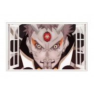 Sticker decorativ, fereastra 3D,  Naruto, 85 cm, 1053STK
