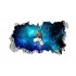 Sticker decorativ, gaura in perete 3D,  Dragon Ball, 85 cm, 1022STK-2