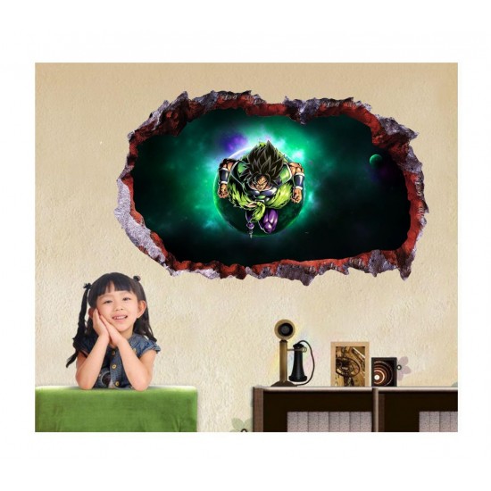 Sticker decorativ, gaura in perete 3D, Dragon Ball, 85 cm, 1023STK-1 Sticker decorativ, gaura in perete 3D, Dragon Ball, 85 cm, 1023STK-1