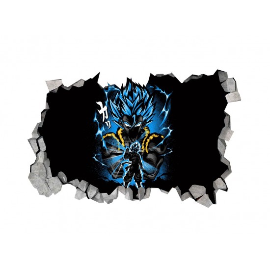Sticker decorativ, gaura in perete 3D, Dragon Ball, 85 cm, 1027STK-2 Sticker decorativ, gaura in perete 3D, Dragon Ball, 85 cm, 1027STK-2