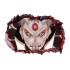 Sticker decorativ, gaura in perete 3D,  Naruto, 85 cm, 1053STK-1