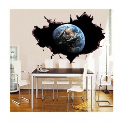 Sticker decorativ, gaura in perete 3D, Planeta, 85 cm, 1036STK-2 Sticker decorativ, gaura in perete 3D, Planeta, 85 cm, 1036STK-2