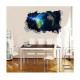 Sticker decorativ, gaura in perete 3D, Planeta, 85 cm, 1040STK-2 Sticker decorativ, gaura in perete 3D, Planeta, 85 cm, 1040STK-2