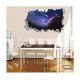 Sticker decorativ, gaura in perete 3D, Planeta, 85 cm, 1045STK-2 Sticker decorativ, gaura in perete 3D, Planeta, 85 cm, 1045STK-2