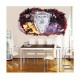 Sticker decorativ, gaura in perete 3D, Uchiha-Uzumaki, 85 cm, 1017STK-1 Sticker decorativ, gaura in perete 3D, Uchiha-Uzumaki, 85 cm, 1017STK-1