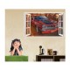 Sticker decorativ masina, Ferestra 3D, 80 cm, 1012STK Sticker decorativ masina, Ferestra 3D, 80 cm, 1012STK
