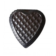 Tava de copt pentru placinta, Inima, 28 cm, 353COF