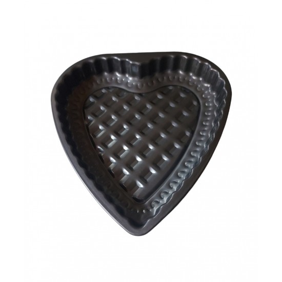 Tava de copt pentru placinta, Inima, 28 cm, 353COF