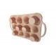 Tava din silicon, 12 cavitati, 37 cm, CooKstyle, 131COF