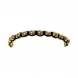 Bratara cu pietre naturale, Onix, Gold Sphere, A4B171
