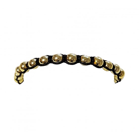Bratara cu pietre naturale, Onix, Gold Sphere, A4B171 Bratara cu pietre naturale, Onix, Gold Sphere, A4B171