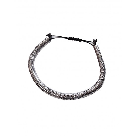 Bratara cu pietre naturale, Onix, Silver Stone, A4B145