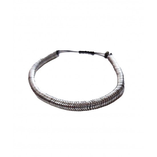 Bratara cu pietre naturale, Onix, Silver Stone, A4B145