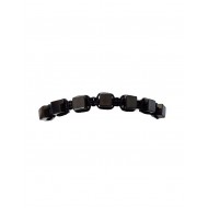Bratara cu snur ajustabil, Black, A4B118 Bratara cu snur ajustabil, Black, A4B118