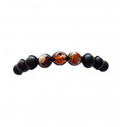 Bratara cu snur ajustabil, Brown, A4B123