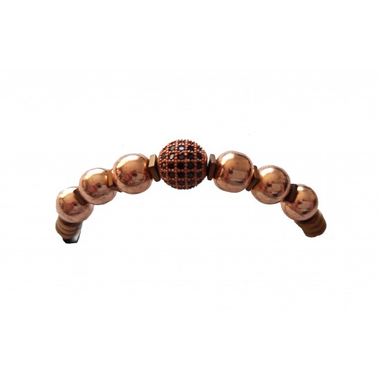 Bratara cu snur ajustabil, Gold Charm, A4B119 Bratara cu snur ajustabil, Gold Charm, A4B119
