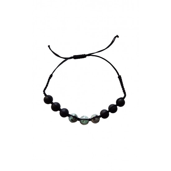 Bratara cu snur ajustabil, Gray, A4B126