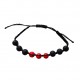 Bratara cu snur ajustabil, Red, A4B121 Bratara cu snur ajustabil, Red, A4B121