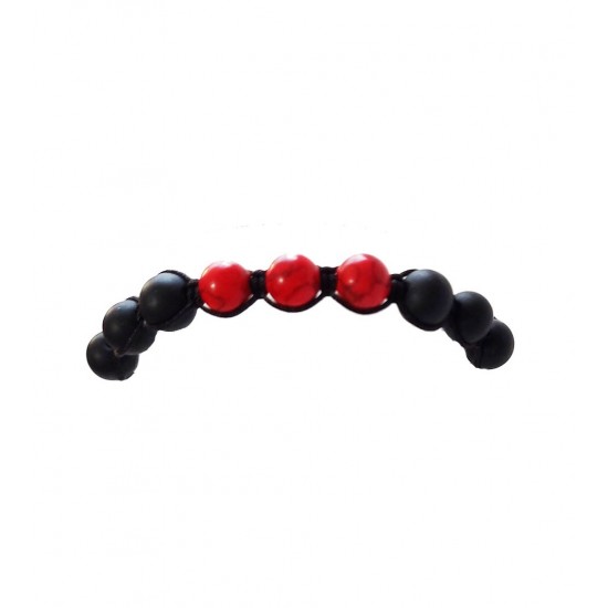 Bratara cu snur ajustabil, Red, A4B121 Bratara cu snur ajustabil, Red, A4B121