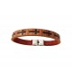 Bratara din piele ecologica, Cruce, A4B82