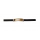 Bratara din piele ecologica, Diamond, Inox, A4B88