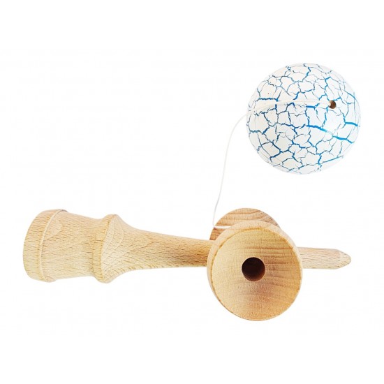 Kendama din lemn natural, Bila lemn +  Sticker Waterproof USA pentru telefon, 173KD
