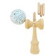 Kendama din lemn natural, Bila lemn +  Sticker Waterproof USA pentru telefon, 173KD