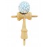 Kendama din lemn natural, Bila lemn +  Sticker Waterproof USA pentru telefon, 173KD