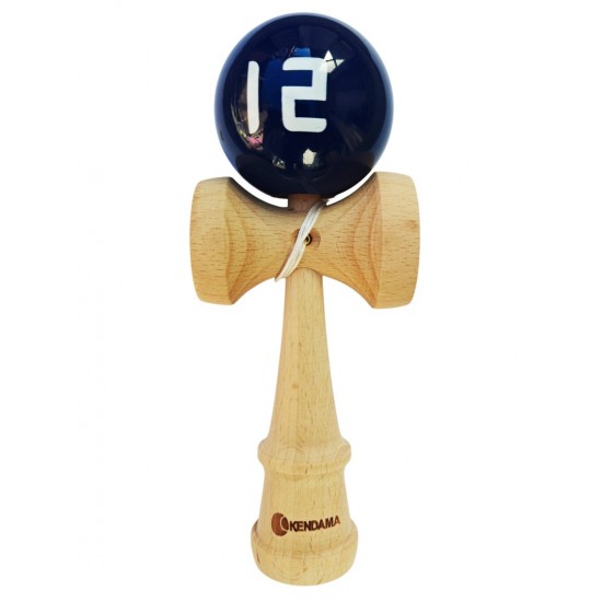 Kendama din lemn natural, Bila lemn + Sticker Waterproof USA pentru telefon, 174KD
