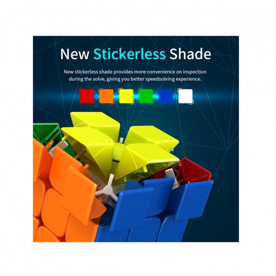 Cub Magic 3x3x3 Moyu MoFang RS3M magnetic, Stickerless, 259CUB-1