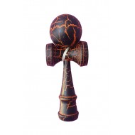 Kendama profesionala negru/portocaliu, 5KD