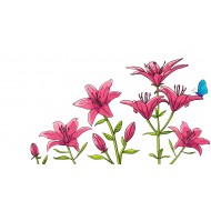 Sticker decorativ, Crin, 150 cm, 397STK-5