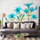 Sticker decorativ, Crin albastru, 150 cm, 397STK