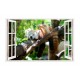 Sticker decorativ, Fereastra 3D, Animale, 85 cm, 307STK Sticker decorativ, Fereastra 3D, Animale, 85 cm, 307STK