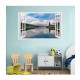 Sticker decorativ, Fereastra 3D, Cer oglindit in lac, 85 cm, 390STK Sticker decorativ, Fereastra 3D, Cer oglindit in lac, 85 cm, 390STK