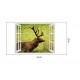 Sticker decorativ, Fereastra 3D, Cerb, 85 cm, 288STK Sticker decorativ, Fereastra 3D, Cerb, 85 cm, 288STK