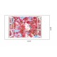 Sticker decorativ, Fereastra 3D, Flori, 85 cm, 305STK