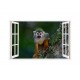 Sticker decorativ, Fereastra 3D, Maimuta, 85 cm, 226STK Sticker decorativ, Fereastra 3D, Maimuta, 85 cm, 226STK