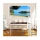 Sticker decorativ, Fereastra 3D, Ocean, 85 cm, 332STK