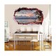 Sticker decorativ, Gaura in perete 3D, Mare, 85 cm, 404STK Sticker decorativ, Gaura in perete 3D, Mare, 85 cm, 404STK
